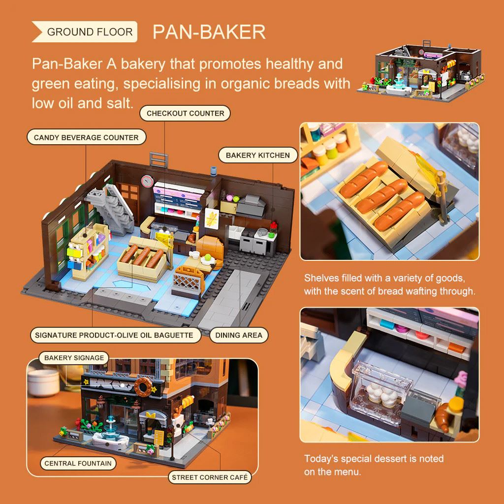Pantasy Bakery (4-Storey Building) - 2663 Pcs