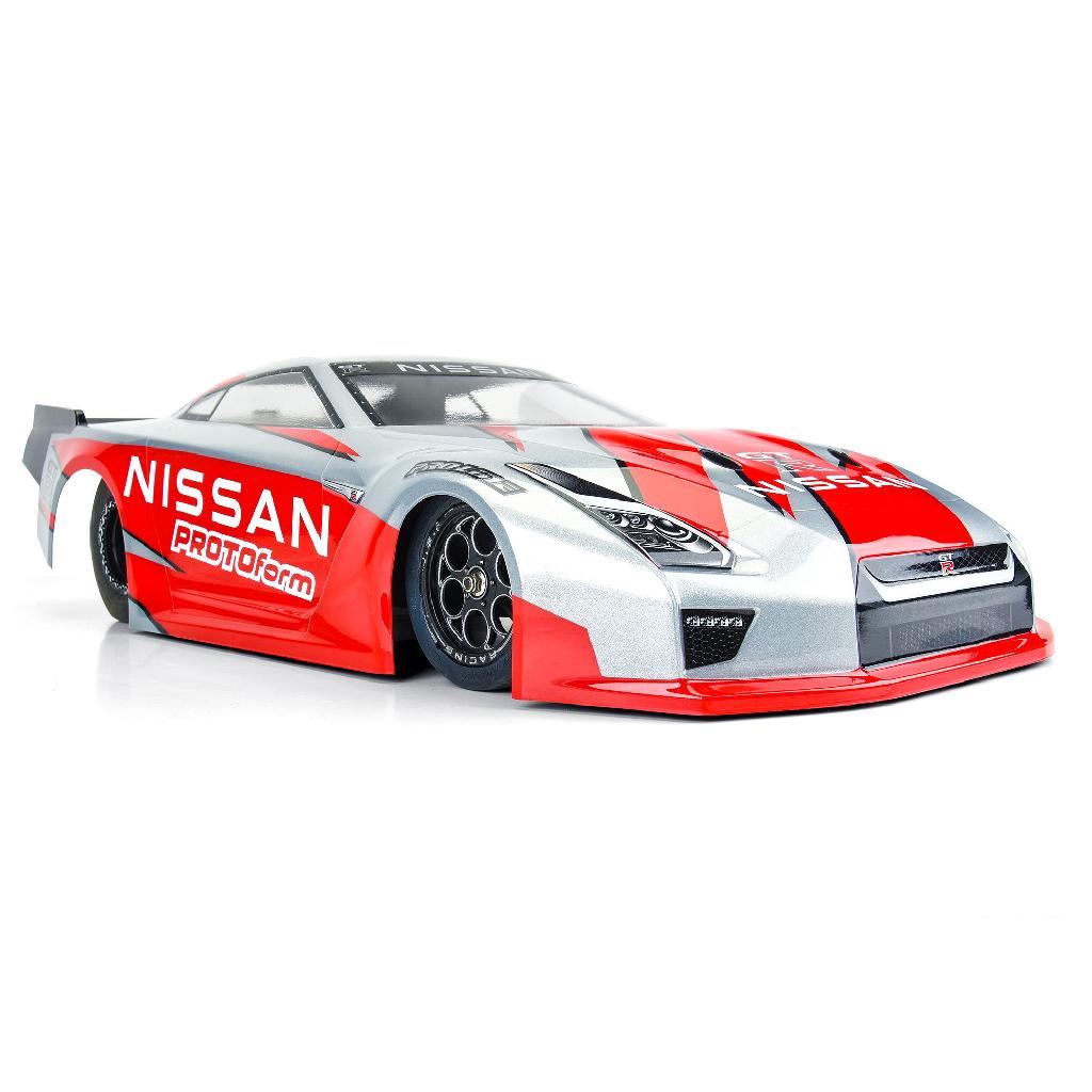 PRM 1/10 Nissan GT-R R35 Clear Body: Losi 22S Drag Car