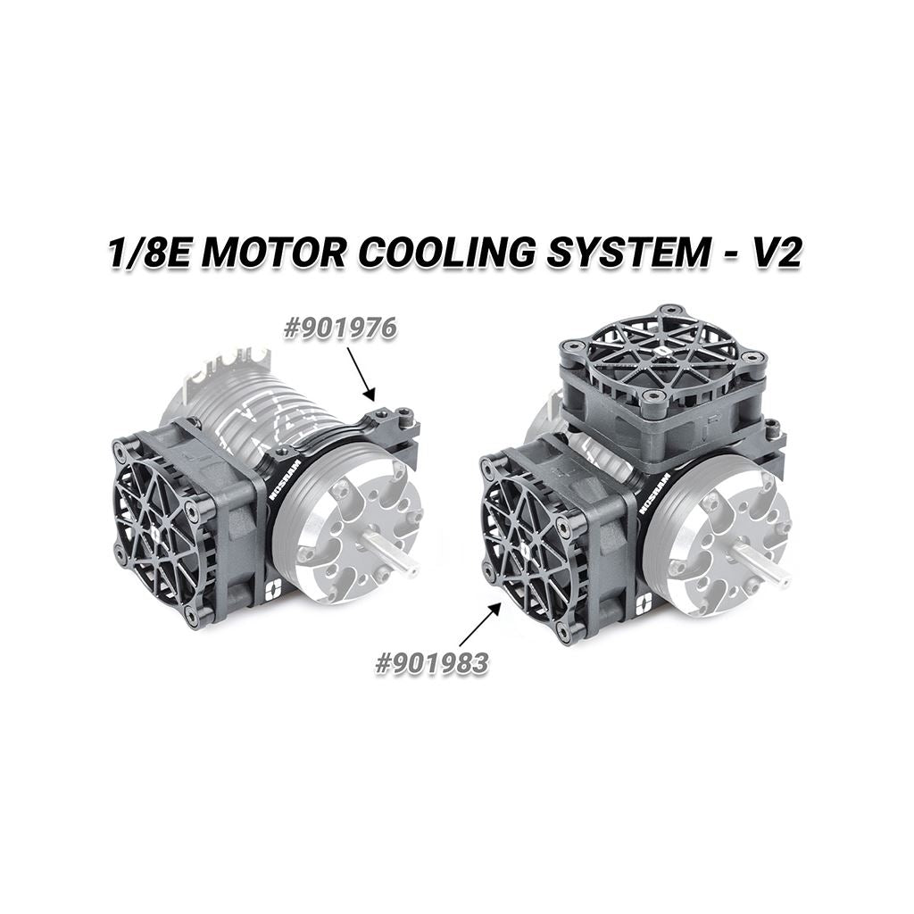 Nosram Aluminium Fan Mount V2 40Mm
