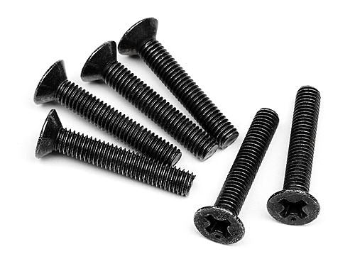 HPI Flat Head Screw M3X18mm (6Pcs)