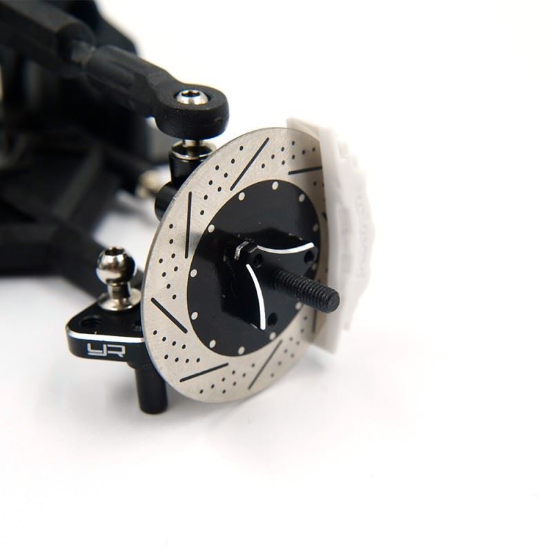 Yeah Racing Aluminum Wheel Hub 2Pcs For 3Racing Sakura D6