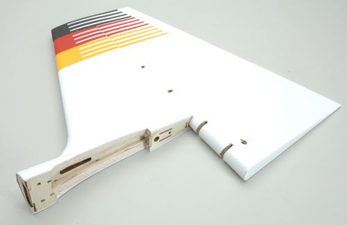 BH Edge 540V3 50cc - Fin & Rudder Assembly