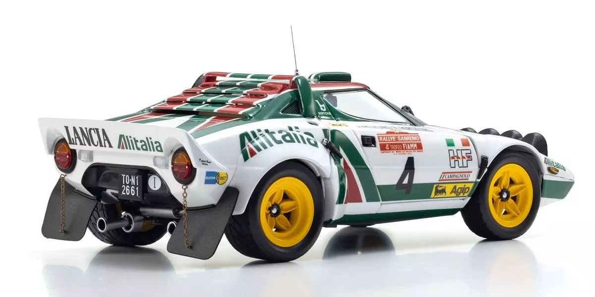 Kyosho 1:18 Lancia Stratos Hf B.Waldegard Winner San Remo 1976 Nr.4