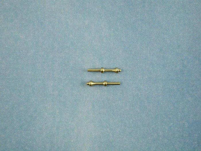 Radio Active 0 Hole Capping Stanchion, Brass 5mm (pk10)