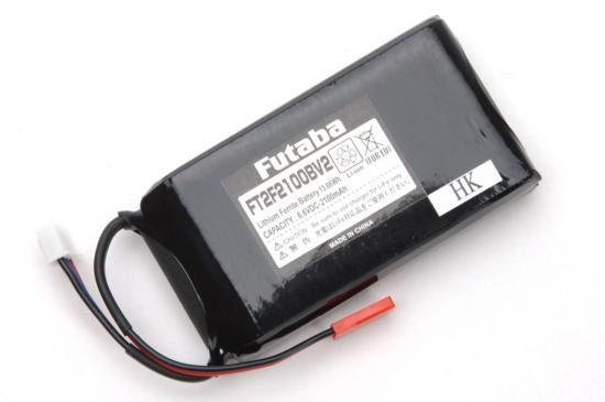 Futaba Tx Battery 6.6v Li-Fe 2200mAh (4PLS/4PX/8J/10J/14SG/18SZ)