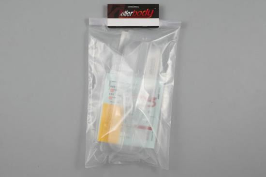 KILLERBODY HOVER FORMULA TYPE R CLEAR BODY KYOSHO DRONE RACE