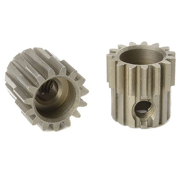 Corally 48 Dp Pinion Short Hardened Steel 15 Teeth Shaft Dia. 3.17mm