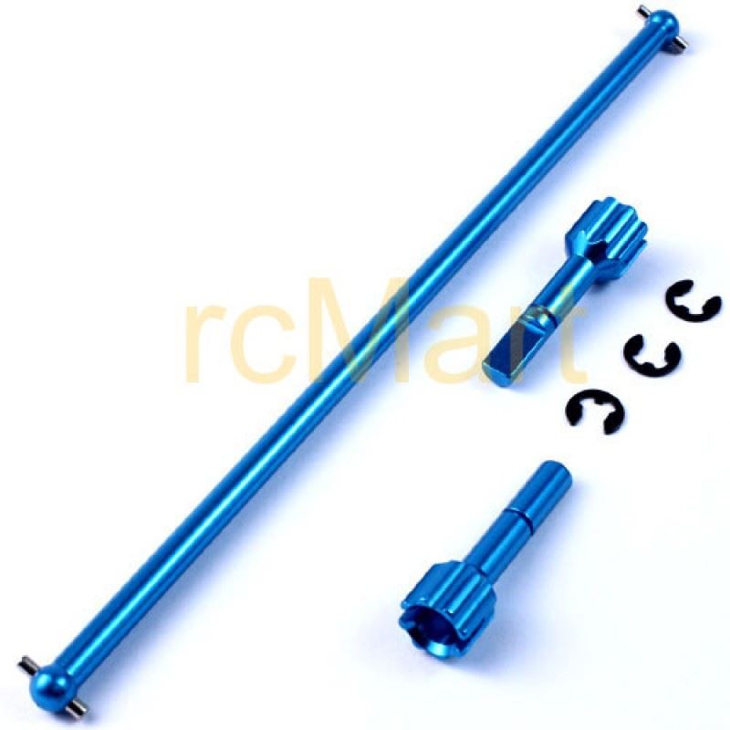 Yeah Racing Aluminum Main Drive Shaft Set (BU) for Tamiya TA02 / TA02S / TA02SW
