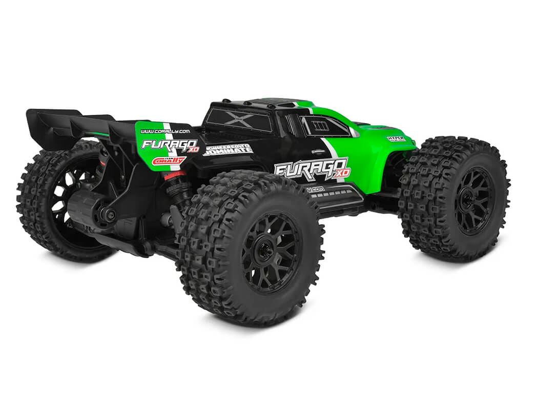 Corally Furago Xd Rtr Truck - Green