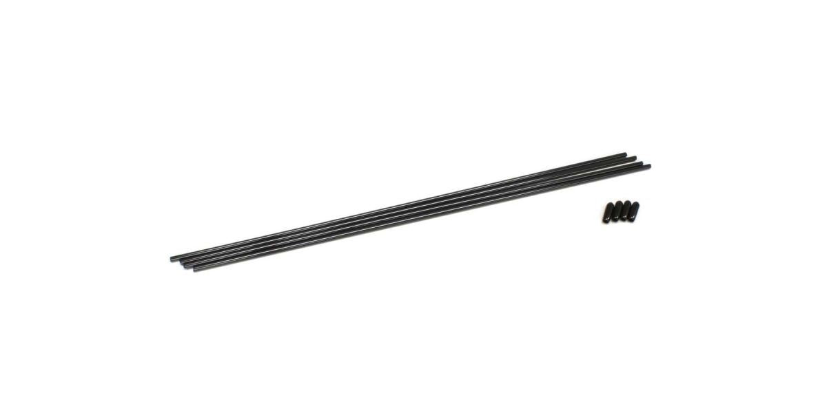 Kyosho Antenna Tubes For Rx (4) Black