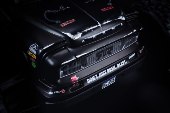 Arrma Notorious 6S BLX Body Black Real Steel