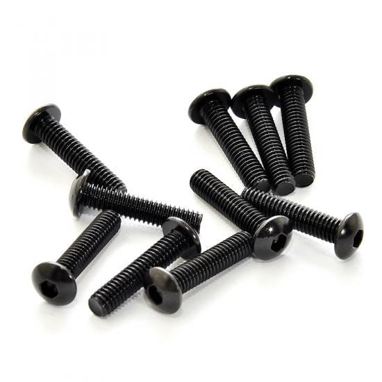 Hobao M4X18mm Hex Socket Button Head Screws (Pk 10)