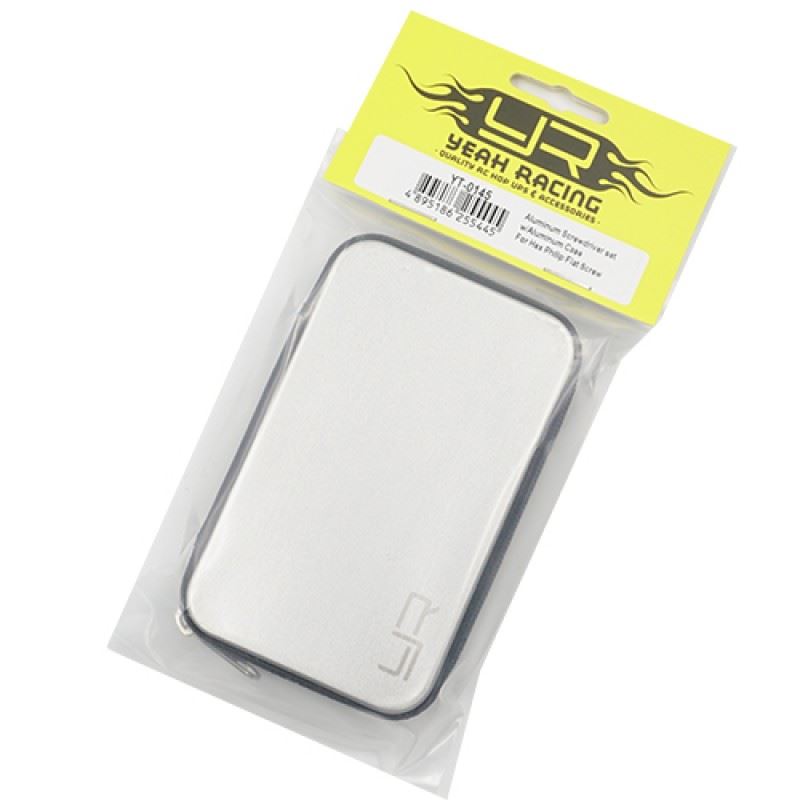 Yeah Racing Aluminum Screwdriver set W/ Hex Philip Flat Screw Bits