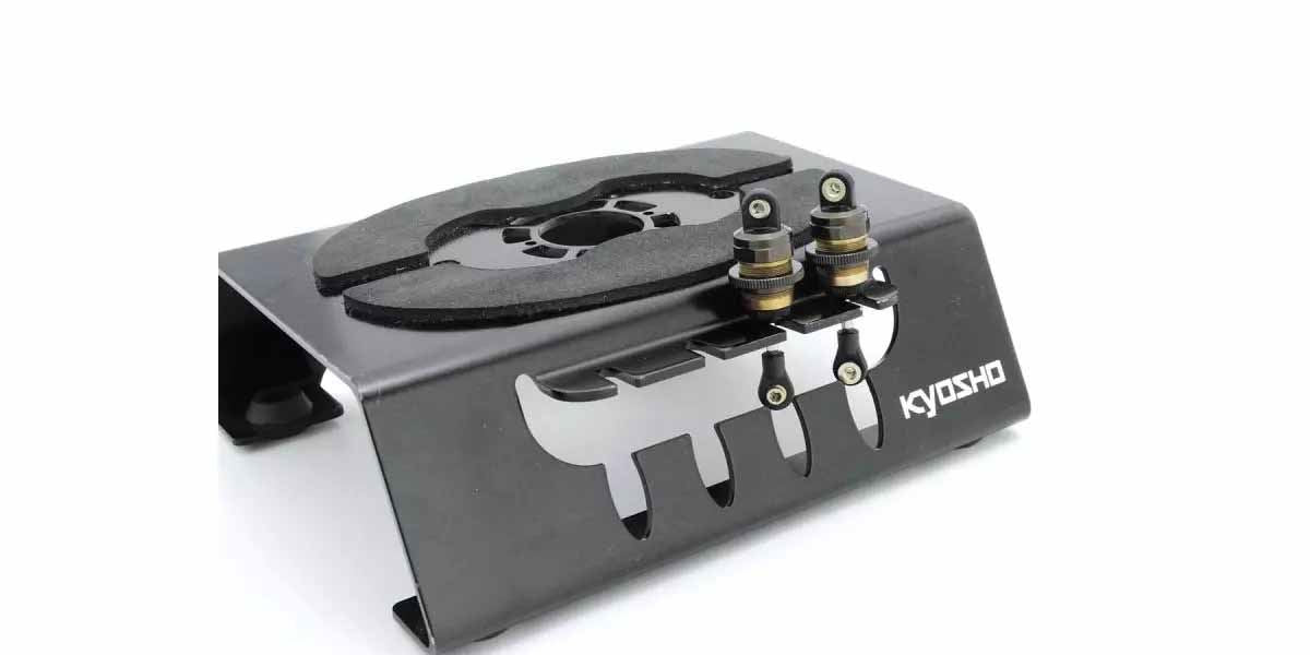 Kyosho Maintenance Stand - Low Type (Black)