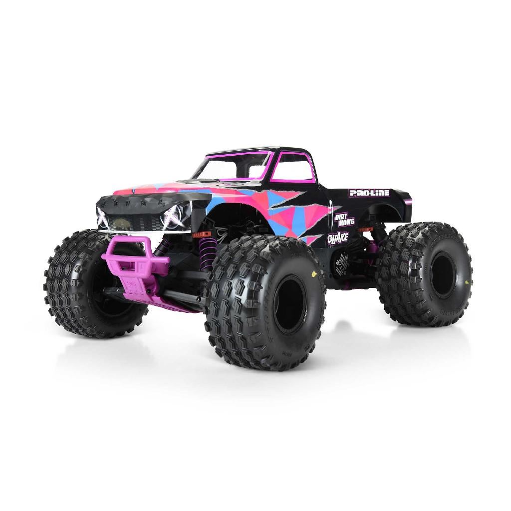 Pro-Line 1/10 Dirt Hawg 2.0 F/R 2.6In Mt Tires Mounted Arrma Stock Whe
