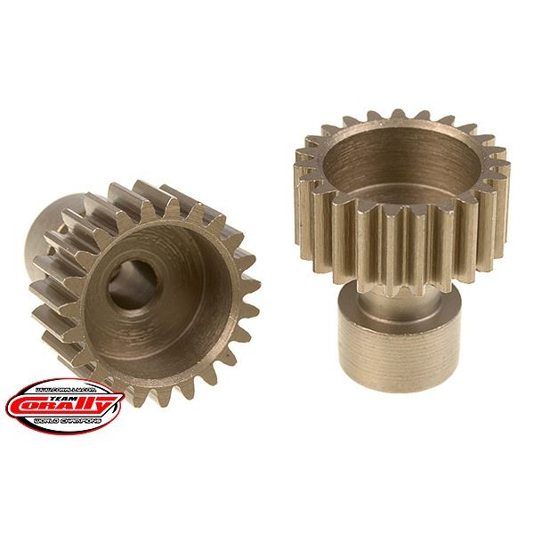 Corally 48 Dp Pinion Long Boss Hardened Steel 23 Teeth Dia. 3.17mm