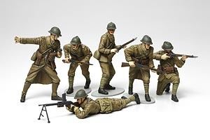Tamiya Wwii French Infantry Set