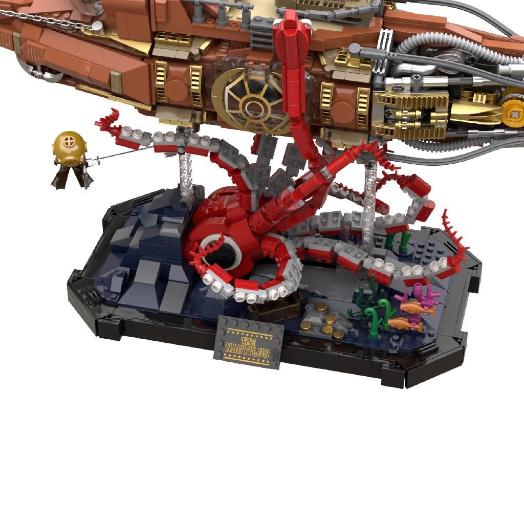 Pantasy The Nautilus Steampunk Submarine - 2552 Pcs