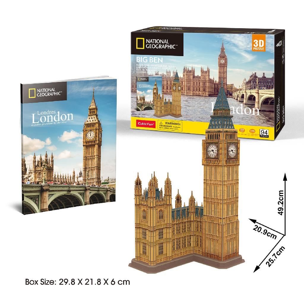 Cubicfun Big Ben (94 Pieces)