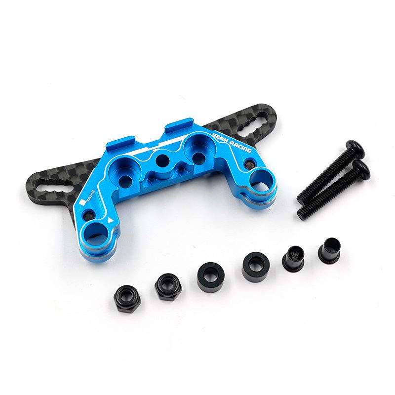 Yeah Racing Aluminum & Graphite Damper Mount (F / R) For Tamiya Mb-01 Bt-01