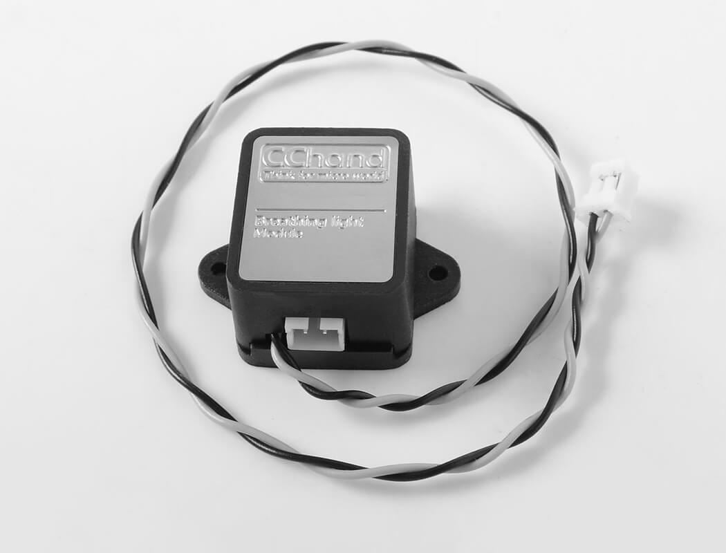 RC4WD AMBIENT LIGHT GRILL LOGO W/STROBE EFFECT UNIT FOR MERCEDES-BENZ AROCS TIPPER TRUCK(B)