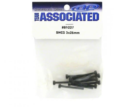 Team Associated SHCS 3x28mm Screws (10)