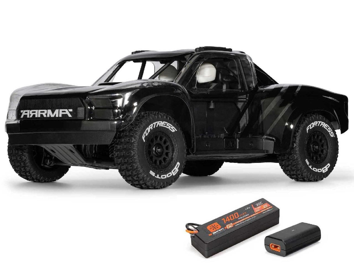 Arrma 1/16 Mojave Grom 4X4 Rta Kit Brushed Desert Truck (Battery &