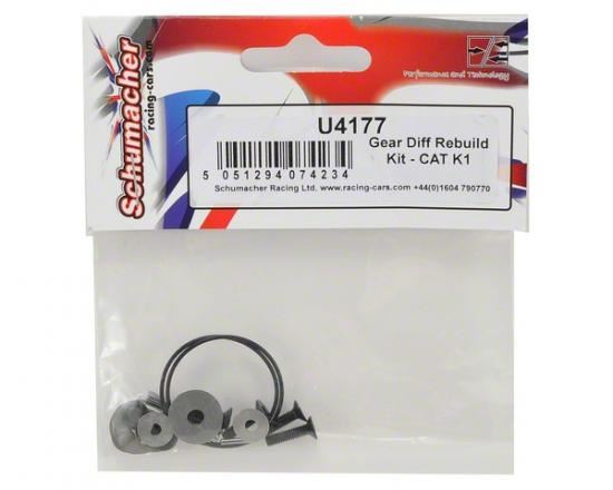 Schumacher Gear Diff Rebuild Kit - CAT K1