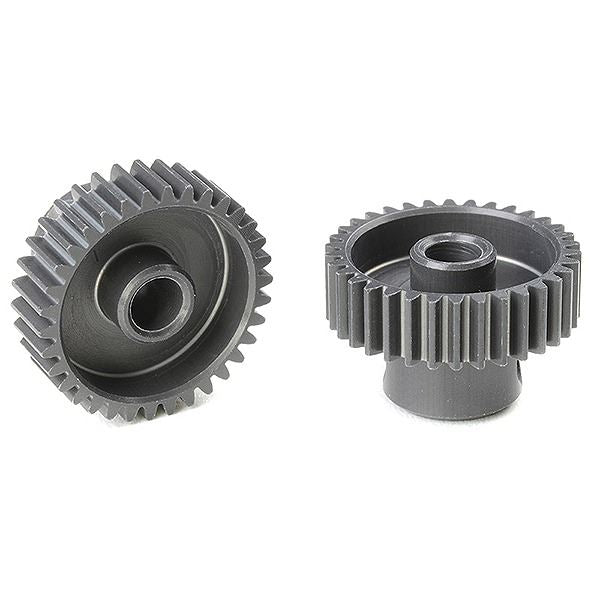 Corally 64 Dp Pinion Short Hard Anodised Al7075 34 Teeth Shaft Dia. 3.17mm