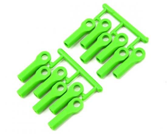 RPM TRAXXAS LONG ROD ENDS - GREEN(12) replaces TRX #5525