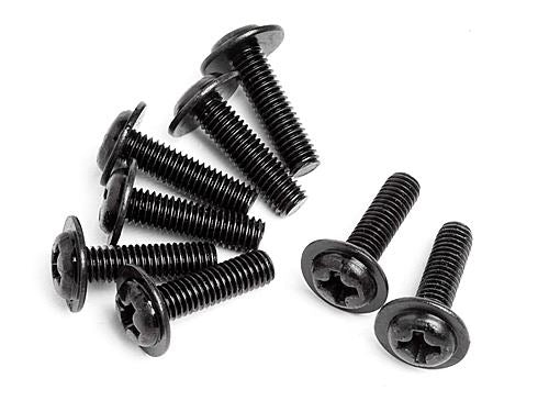 Maverick Domed Head Disc Screw M3X10 (8 )