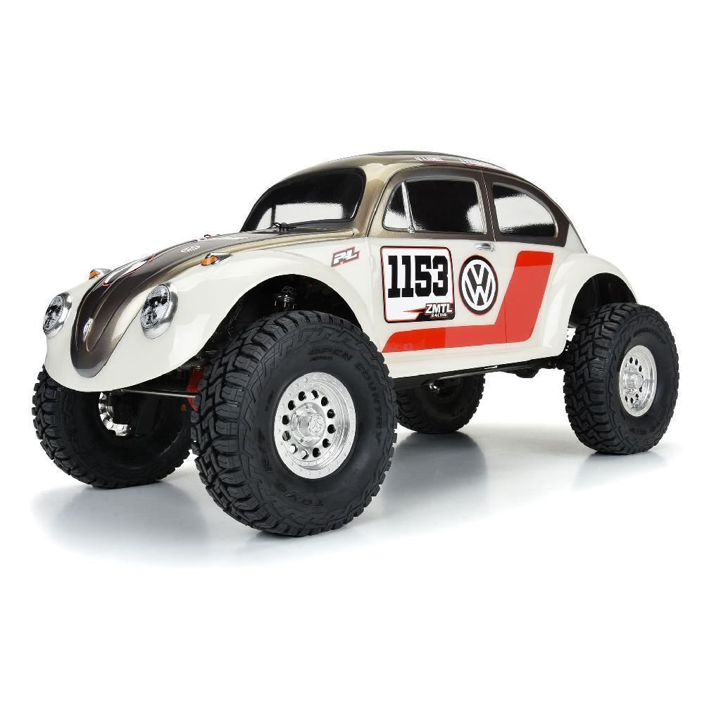 Proline 1/10 Volkswagen Beetle Clear Body 12.3In (313mm) Wheelbase Cr