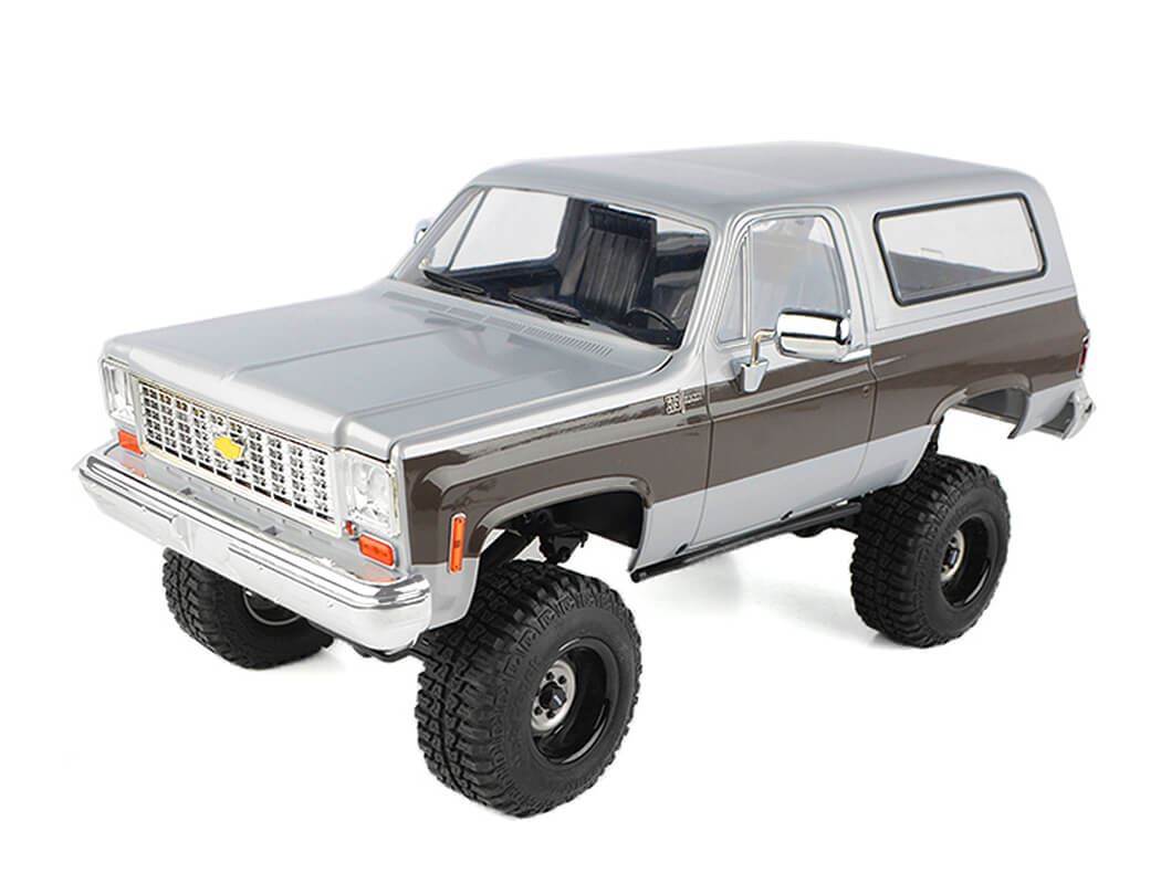 Rc4Wd Chevrolet Blazer Hard Body Complete Set (Silver/Grey