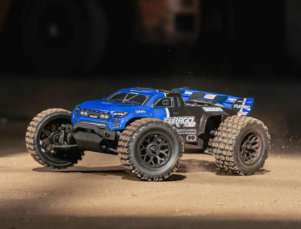 Corally Furago Xd Rtr Truck - Blue