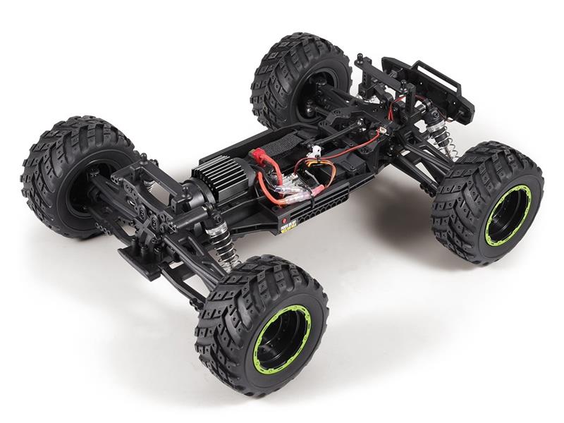 BlackZon Smyter MT 1/12 4WD Electric Monster Truck - Green