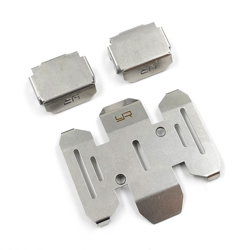 Yeah Racing Stainless Steel Protector Set For Axial SCX10 PRO
