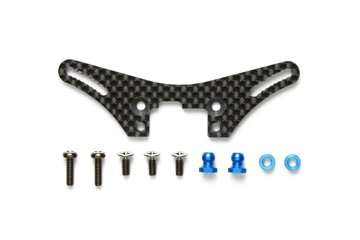 Tamiya Ta06 Front Carbon Damper Stay Short