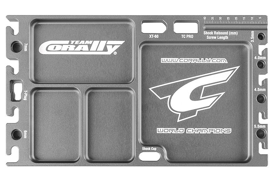Corally Multipurpose Ultra Tray Cnc Machined Aluminium Titanium Colour