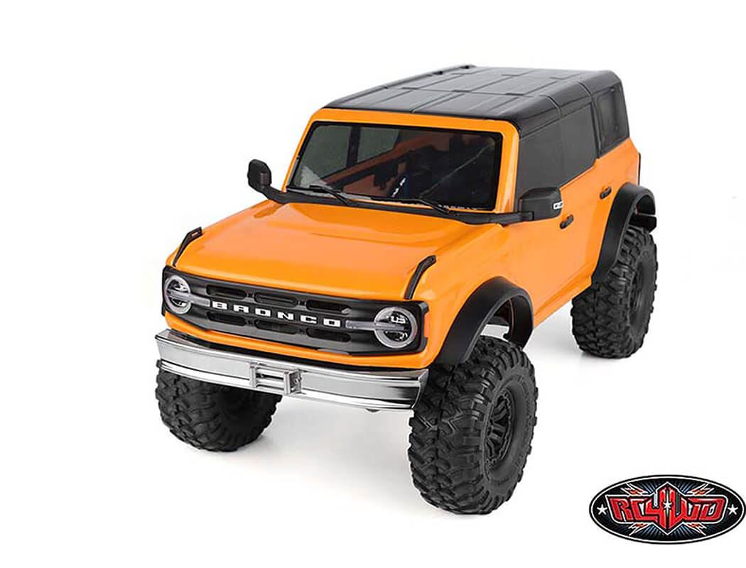 Rc4Wd Retro Front Aluminium Bumper For Trx-4 2021 Ford Bronco
