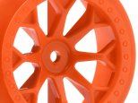 HPI 8-Shot SC Wheels (Orange/ 2pcs)