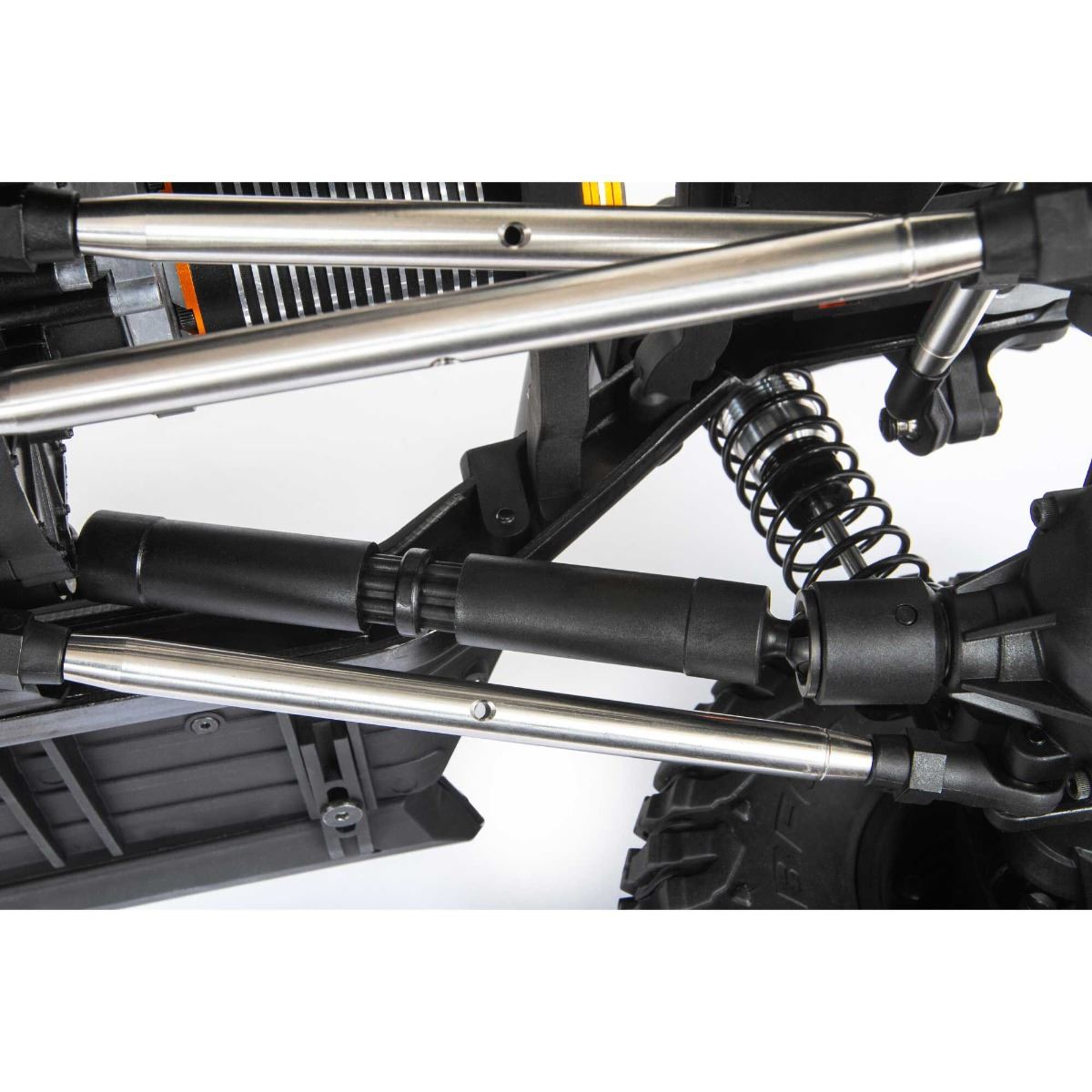 Axial 1/6 SCX6 Jeep JLU Wrangler 4WD Rock Crawler RTR: Silver