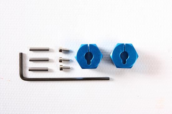 Tamiya Clamp Type Alu Wheel Hub 9mm