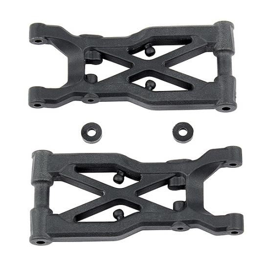 Team Associated B74 Rear Suspension Arms - Hard