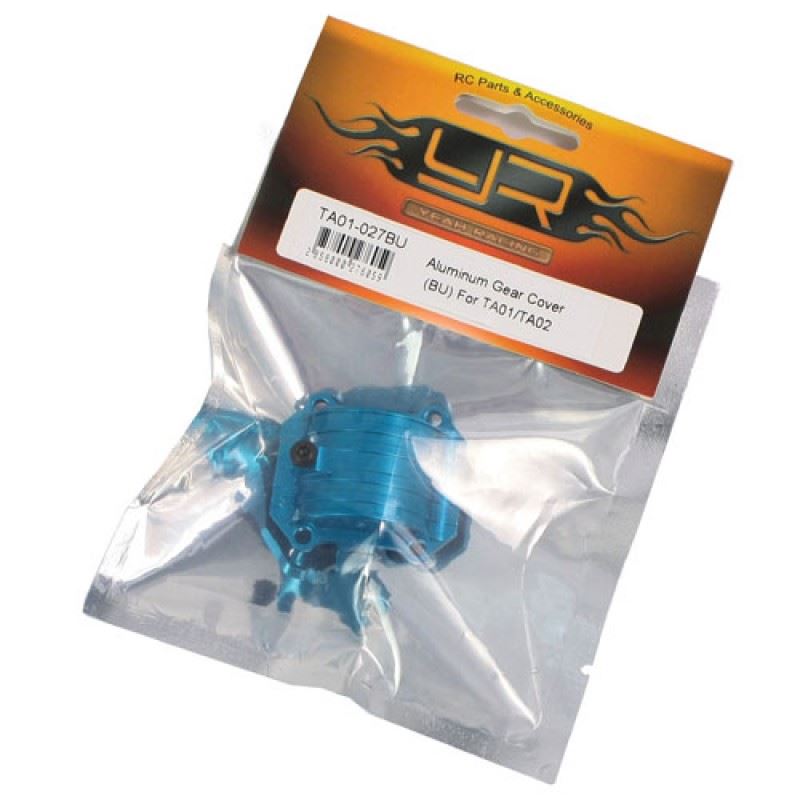 Yeah Racing Aluminum Gear Cover (BU) For TA01/TA02