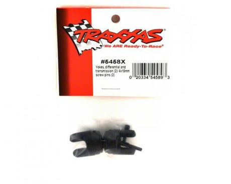 Traxxas Yokes, Differential And Transmission (2)/ 4X15mm Screw Pins