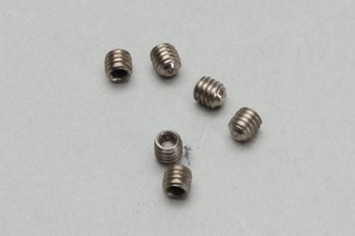 River Hobby Inner Hex.Grub Screw M4x4 (6Pcs)