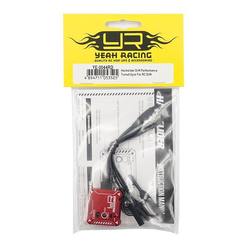 Yeah Racing Hackslider Drift Performance Tuned Gyro For RC Drift