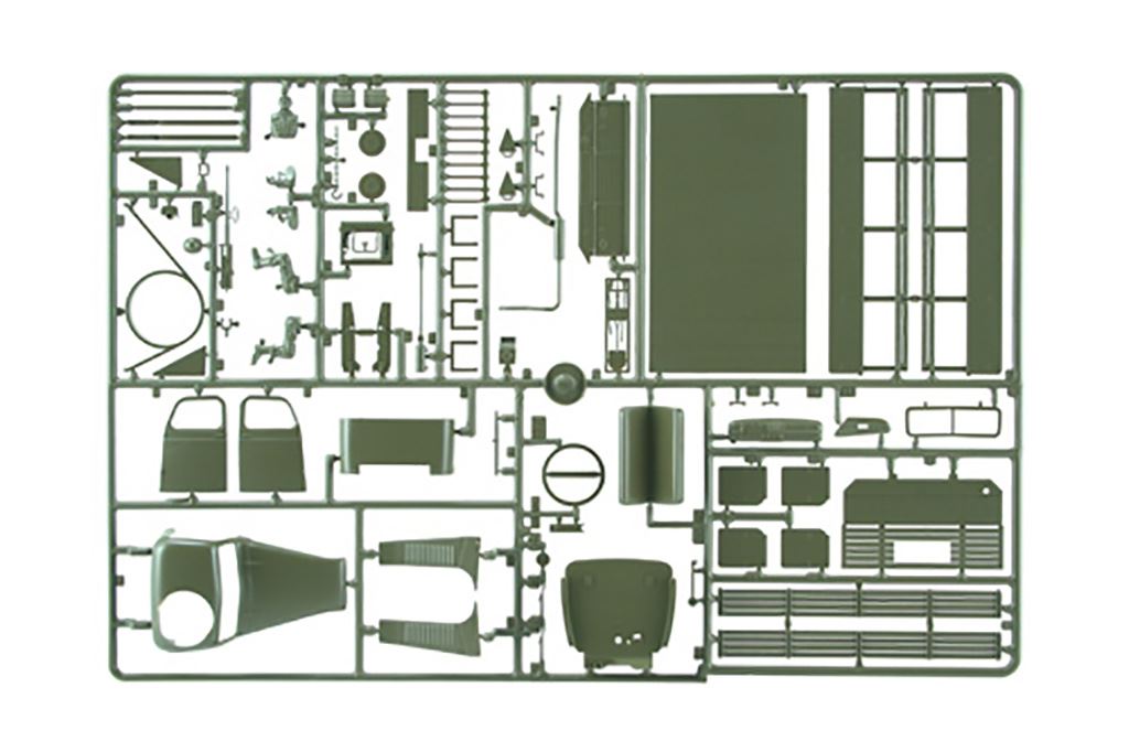 Italeri GMC 2 1/2 Ton, 6x6 truck RR