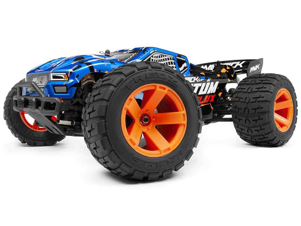 Maverick Quantum XT Flux 80A 1/10 4WD Stadium Truck - Blue/Orange