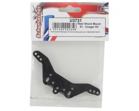 Schumacher Rear Shock Mount S1 - Cougar SV